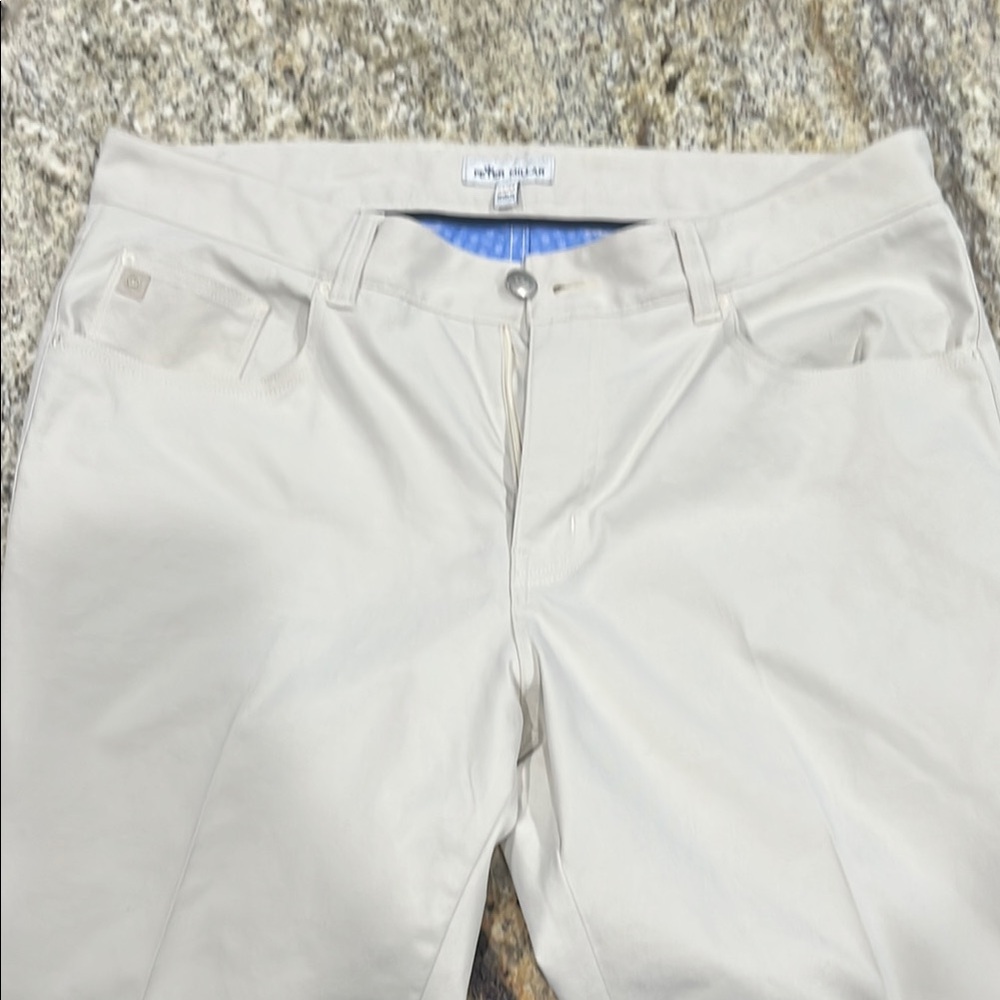 Peter Millar Cream Chinos